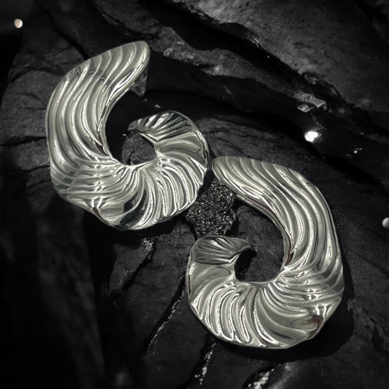 Silver 'Adria' Earrings