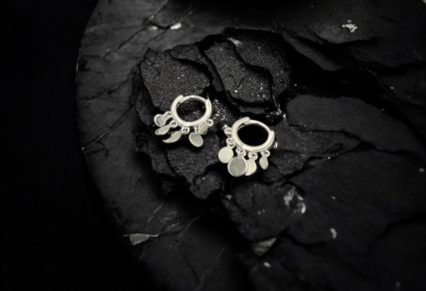 Silver Arabella earrings