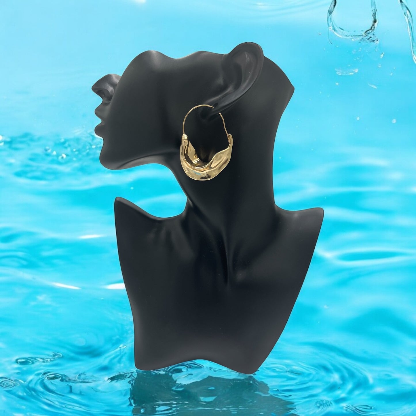 Gold Althea Earrings