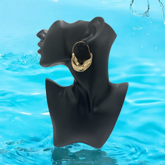 Gold Althea Earrings