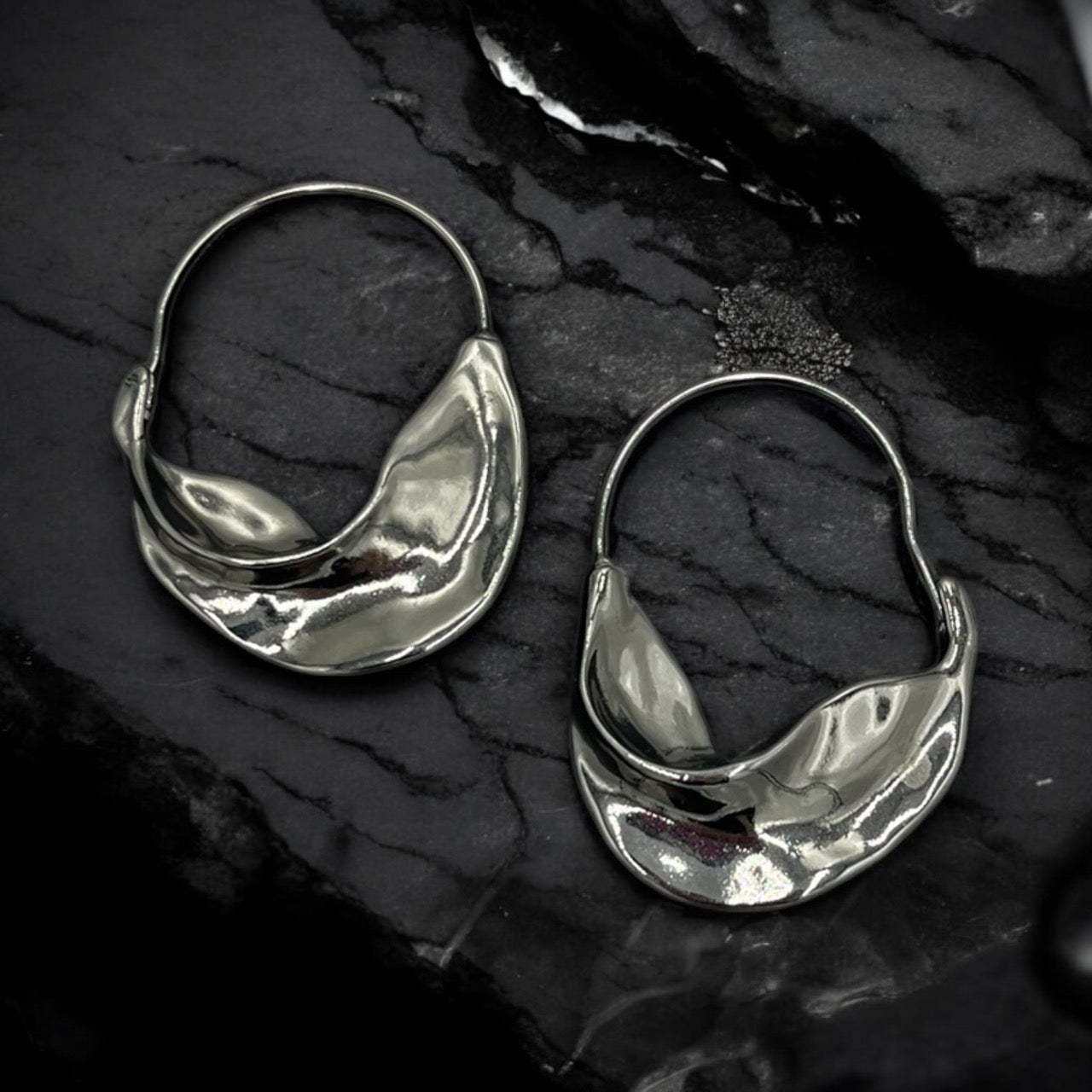 Silver Althea Earrings