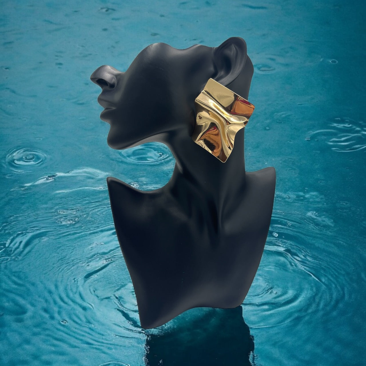 Gold Alize' earrings