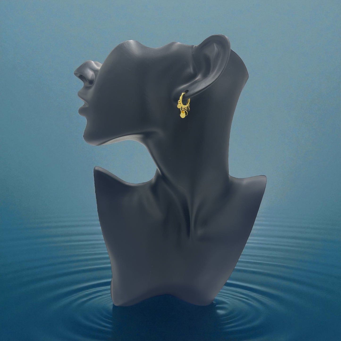 Gold Arabella earrings