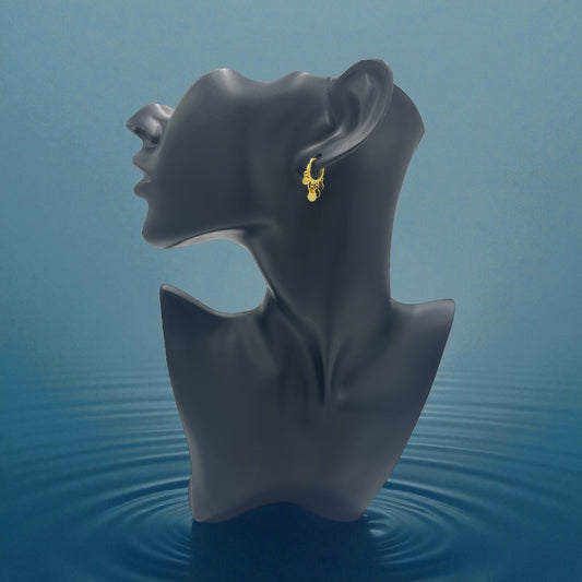 Gold Arabella earrings