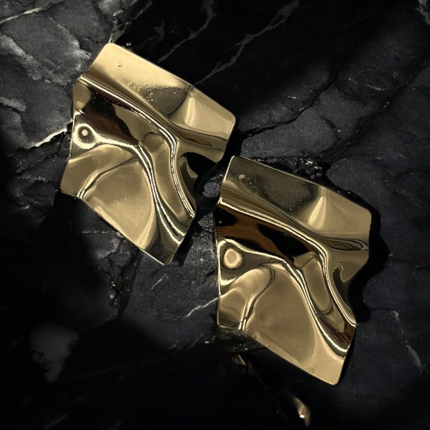 Gold Alize' earrings